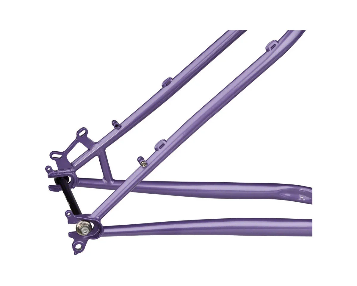 Surly Ice Cream Truck Fat Tire Mountain Bike Frameset (Taro Milk Tea) (M) - view 4
